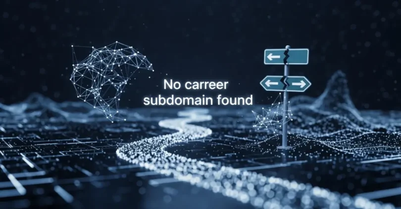 Keine Karriere‑Subdomäne Gefunden